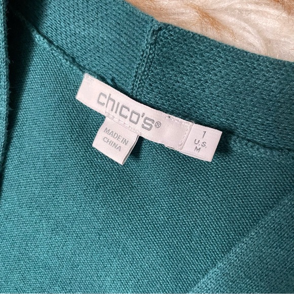 Chico’s embroidered open cardigan - Picture 6 of 8